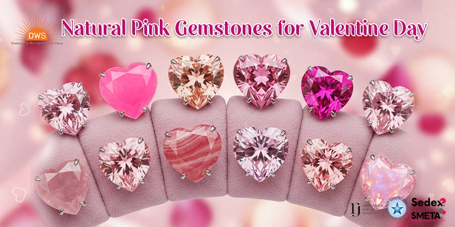 Natural Pink Gemstones for Valentine's Day Natural Pink Gemstones for Valentine's Day